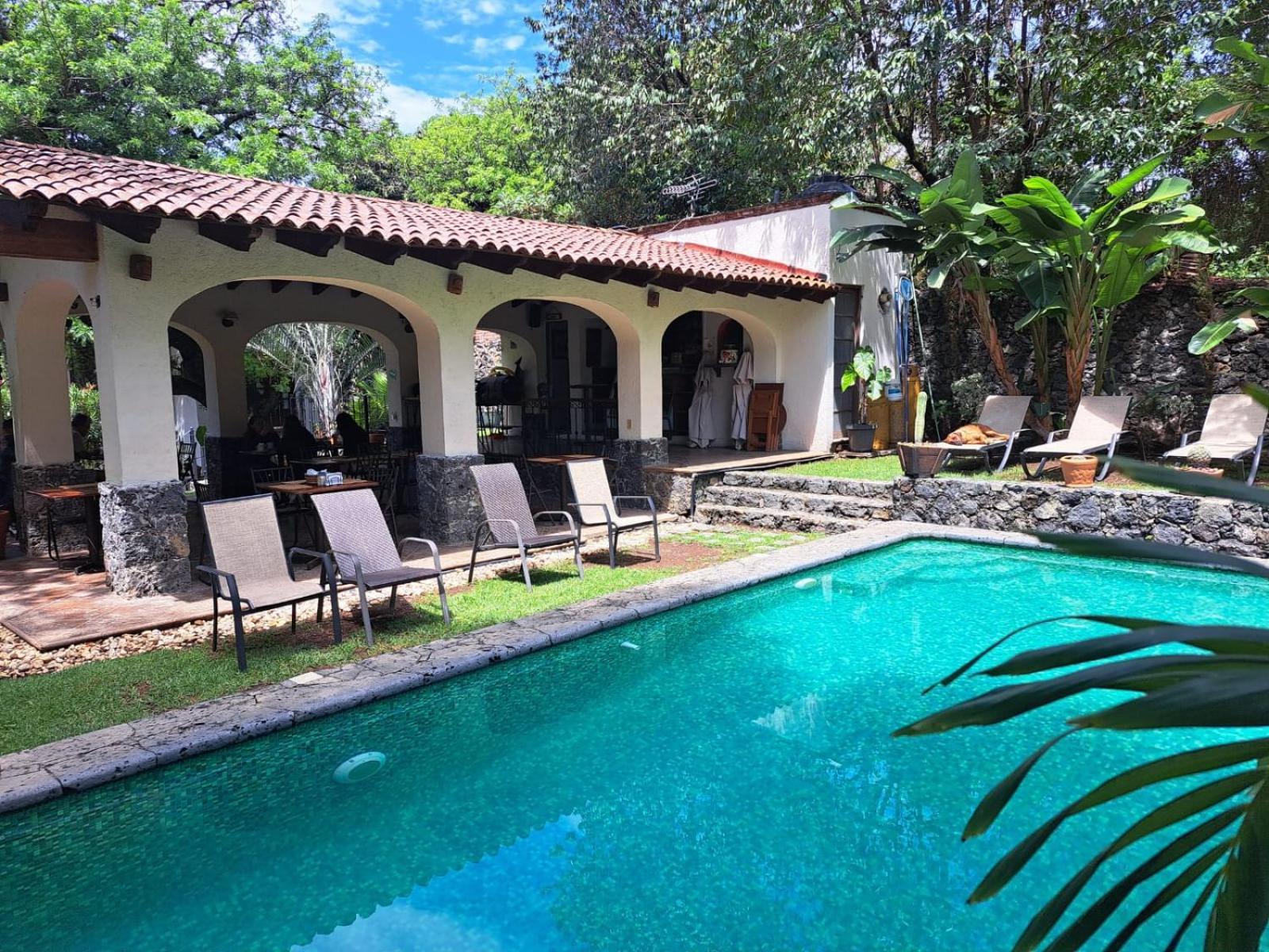 Отель Hacienda Maria Elena Тепостлан Экстерьер фото